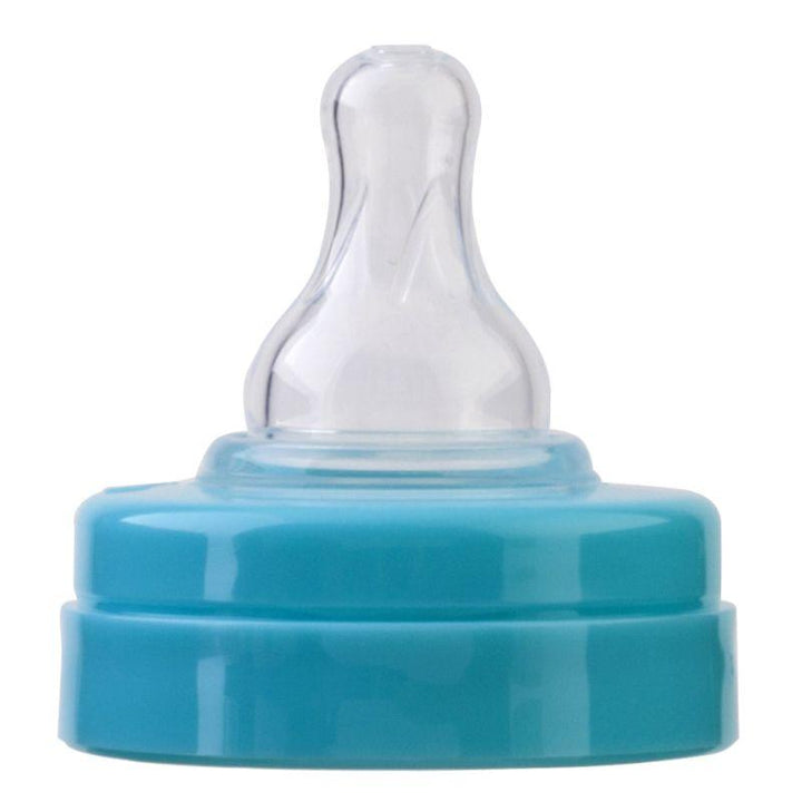 Farlin Plastic Wide Neck Feeding Bottle 150 ml - Blue - ZRAFH