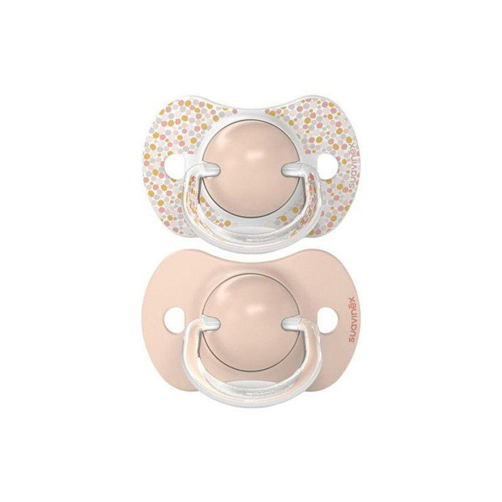 Suavinex Physiological Soother - 6-18 Months - 2 Pieces - Dream Pink - Zrafh.com - Your Destination for Baby & Mother Needs in Saudi Arabia