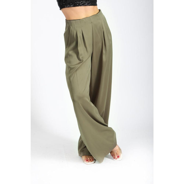 Londonella Women's Classic High-waist Wide Pants - 100230 - Zrafh.com - Your Destination for Baby & Mother Needs in Saudi Arabia