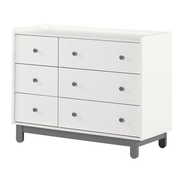 Kids Dresser: 112x46x86 Wood, White by Alhome - Zrafh.com - Your Destination for Baby & Mother Needs in Saudi Arabia