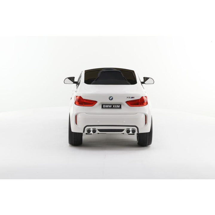 Amla BMW X6M Remote Battery Car -White - JJ2199RW - Zrafh.com - Your Destination for Baby & Mother Needs in Saudi Arabia