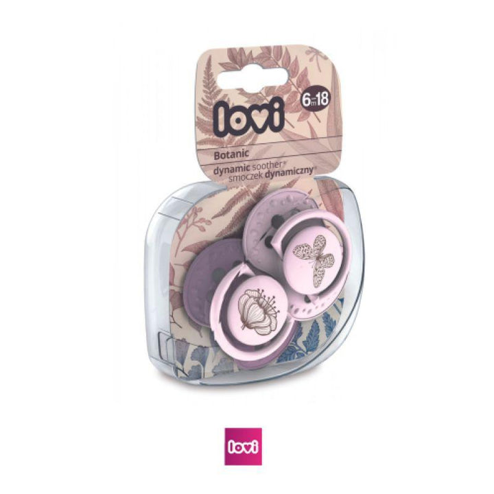 Lovi Silicone Soother - Size 6-18 Months - 2 Pieces - 22/871 - ZRAFH