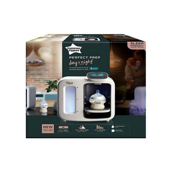 Tommee Tippee Perfect Prep Machine Instant and Fast Baby Bottle Maker with Antibacterial Filter - White - Zrafh.com - Your Destination for Baby & Mother Needs in Saudi Arabia