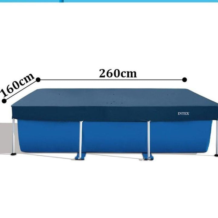 Intex Rectangular Pool Cover - 2.6x1.6 m - Zrafh.com - Your Destination for Baby & Mother Needs in Saudi Arabia