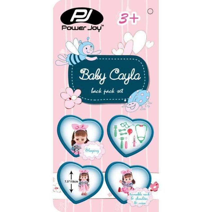 P.JOY Baby Cayla Backpack Set - 19 cm - ZRAFH