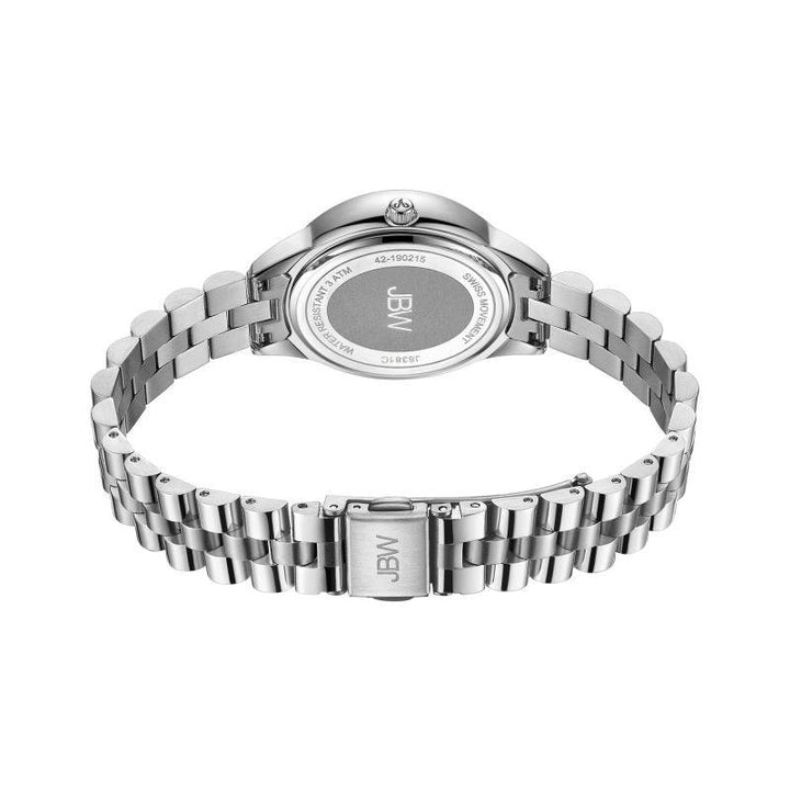 Jbw Women's Bellini Watch 0.12 Ctw Diamond - Stainless Steel - Ladies Watch - Silver - J6381 - Zrafh.com - Your Destination for Baby & Mother Needs in Saudi Arabia