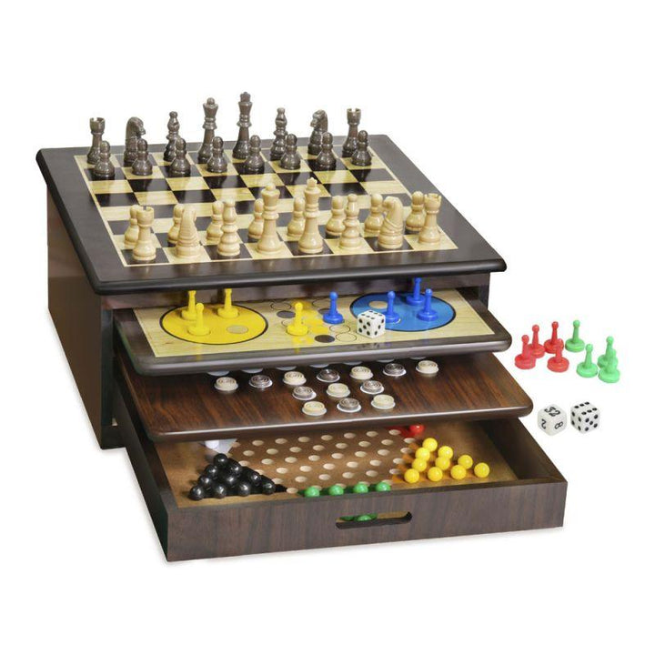 Ambassador Craftsman Deluxe Wooden Game House - Zrafh.com - Your Destination for Baby & Mother Needs in Saudi Arabia