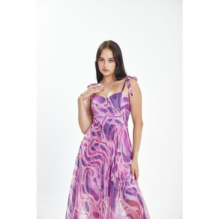 Londonella Women's Long Summer Dress Sleeveless - LON100284 - Zrafh.com - Your Destination for Baby & Mother Needs in Saudi Arabia