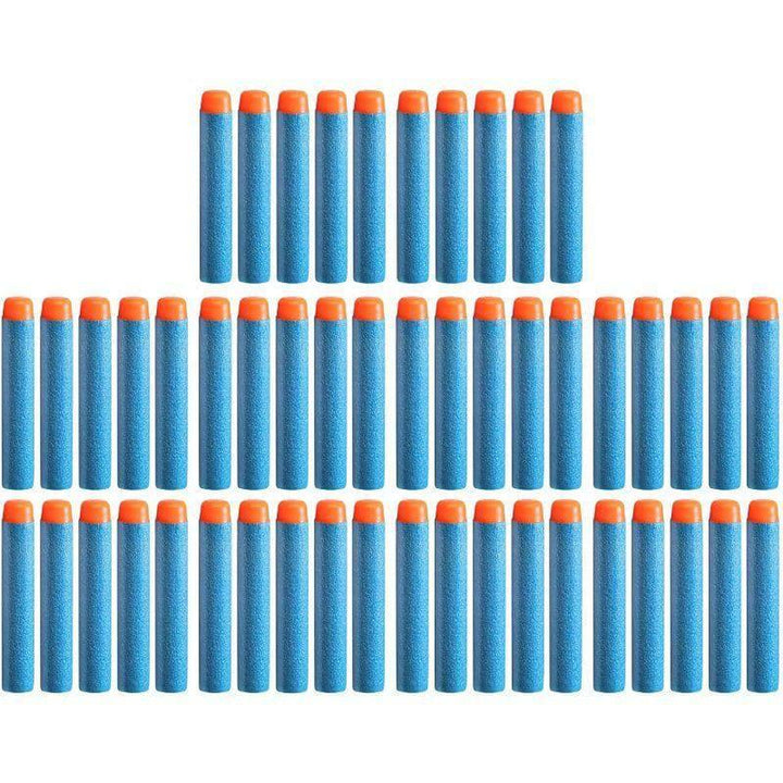 Elite 2.0 50 Darts Refill Pack Compatible with All Blasters that use Elite Darts From Nerf Blue - 23.2x15.6x4.5 cm - E9484 - ZRAFH
