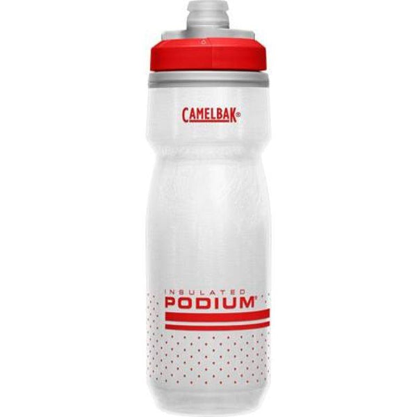 Camelbak sport bottle podium chill 21Oz - fiery red and white - ZRAFH