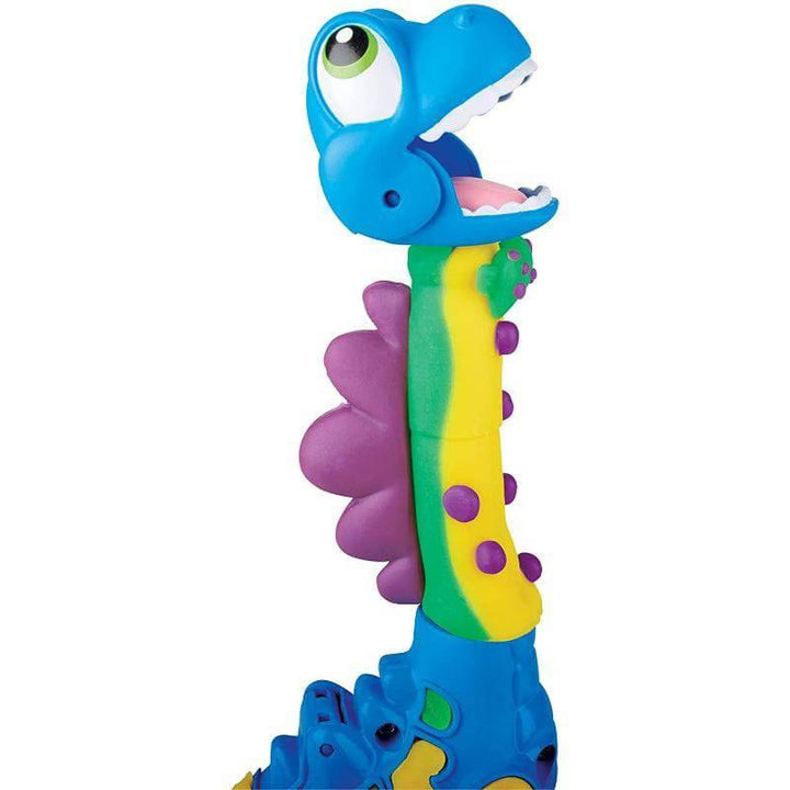 Dino Crew Growin' Tall Bronto Playset From Play-Doh Multicolor - 6.68x20.32x21.59 cm - F1503 - ZRAFH