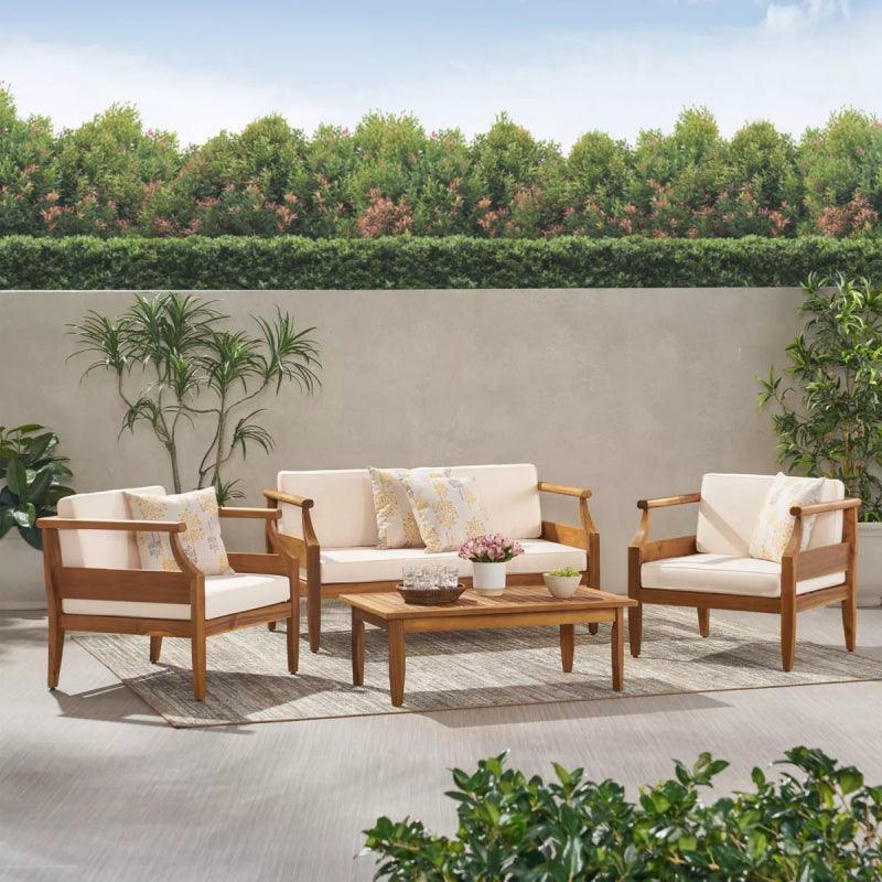 Explore our large variety of products with Alhome 4Piece White Outdoor