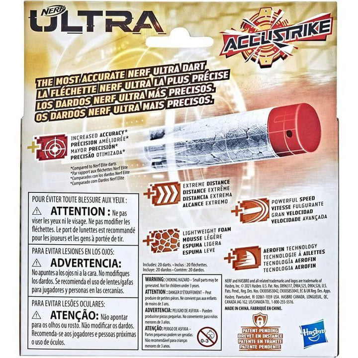 Nerf Ultra Accustrike Refill Darts - 20 Darts - ZRAFH