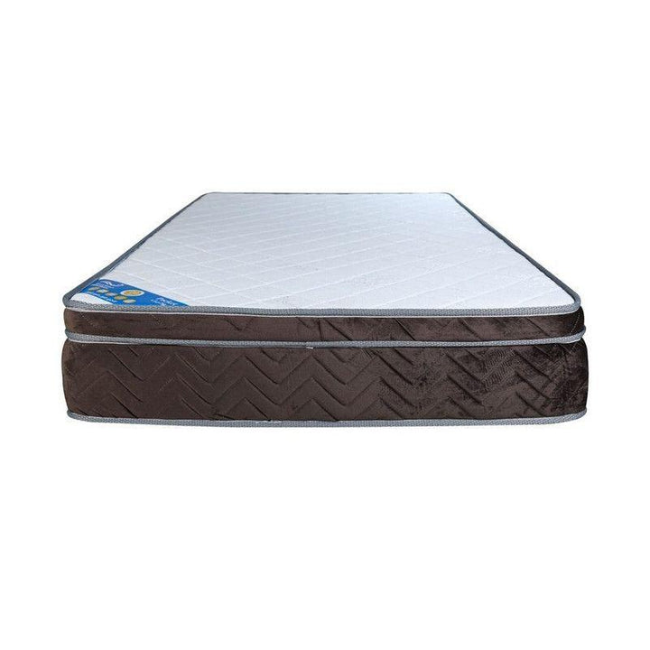 Medical Mattress - 24x180x200 cm - White And Brown by Alhome - Zrafh.com - Your Destination for Baby & Mother Needs in Saudi Arabia