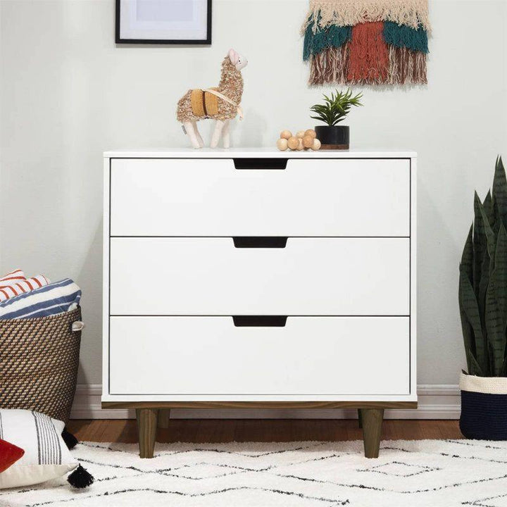 Kids Dresser: 85x40x85 Wood, White by Alhome - Zrafh.com - Your Destination for Baby & Mother Needs in Saudi Arabia