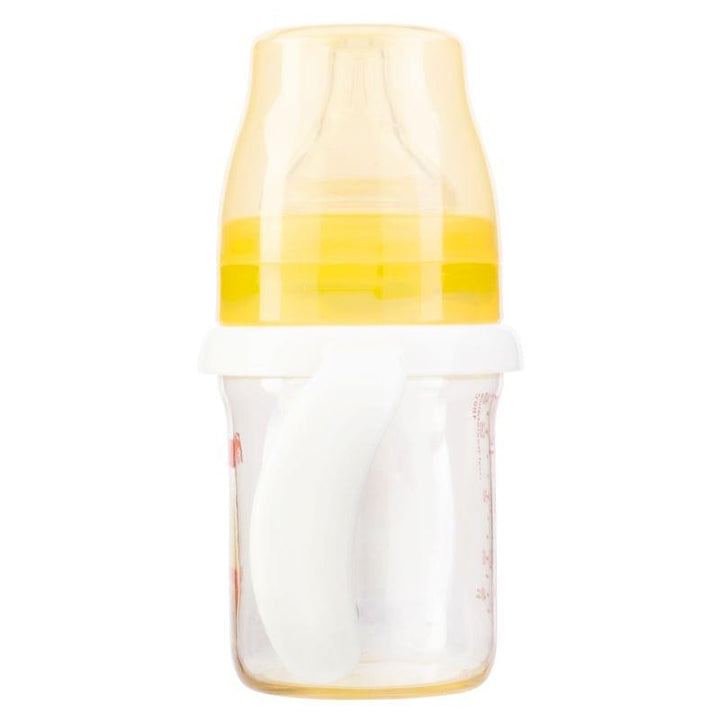 Farlin PES Feeding Bottle With Handle - 140 ml - Orange - ZRAFH