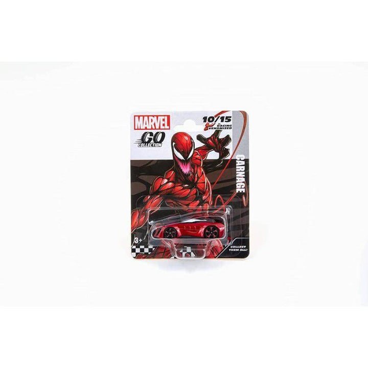 Marvel Go Die-Cast Racing Car Venum Red - 7.6 cm - ZRAFH