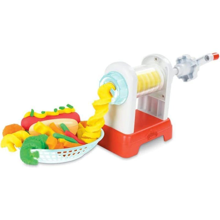 Play-Doh Kitchen Creations Spiral Fries Playset With French Fry Maker - 5 Can - ZRAFH