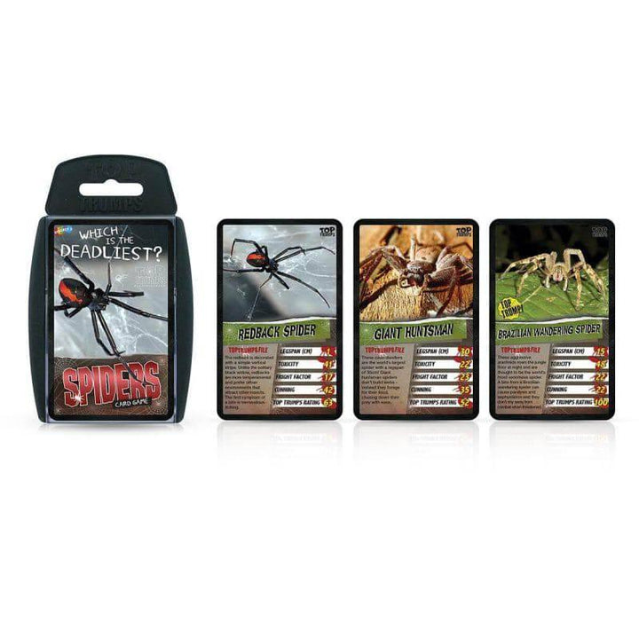 Top Trumps Spiders Card Game - ZRAFH