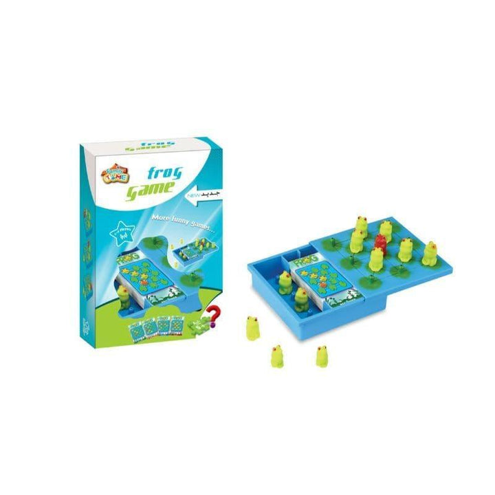 Family Game Frog Jumping 12x6x12 cm By Family Time - 36-1304257 - ZRAFH