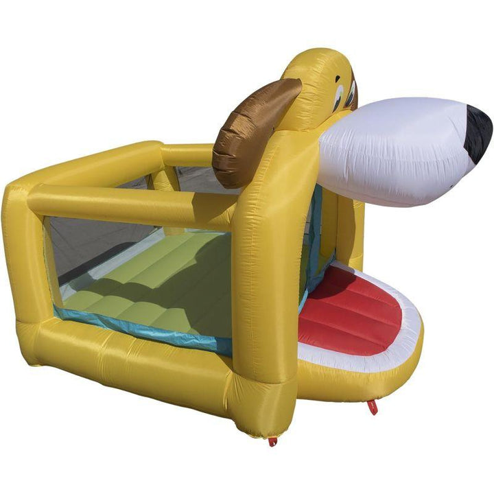 Banzai Playful Puppy Inflatable Bounce House - ‎292.1x213.36x213.36 cm - Multicolor - Zrafh.com - Your Destination for Baby & Mother Needs in Saudi Arabia