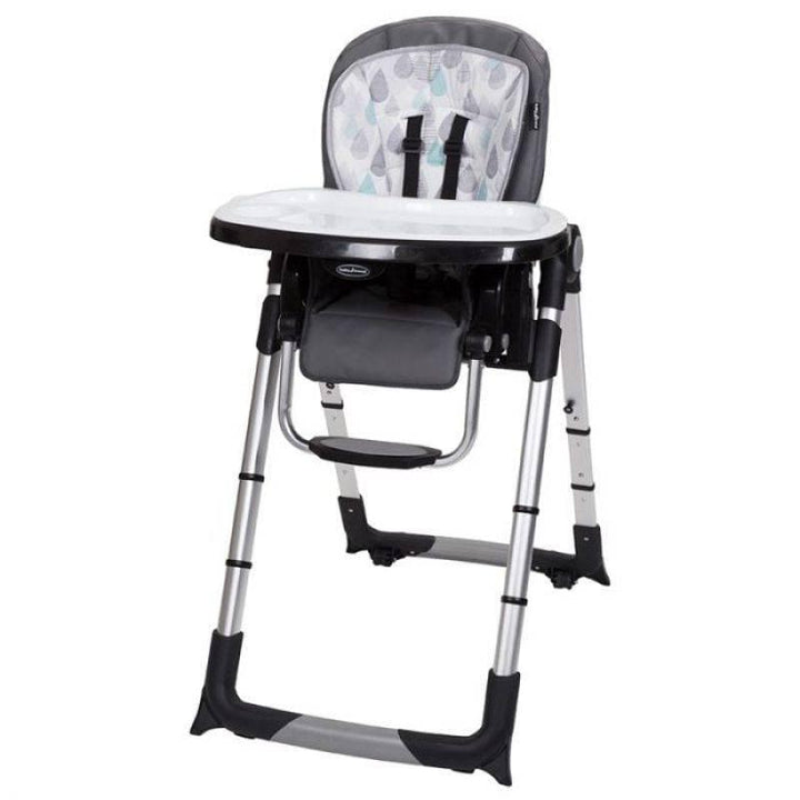 BABY TREND GoLite® 3-in-1 high Feeding chair -silver and black - ZRAFH