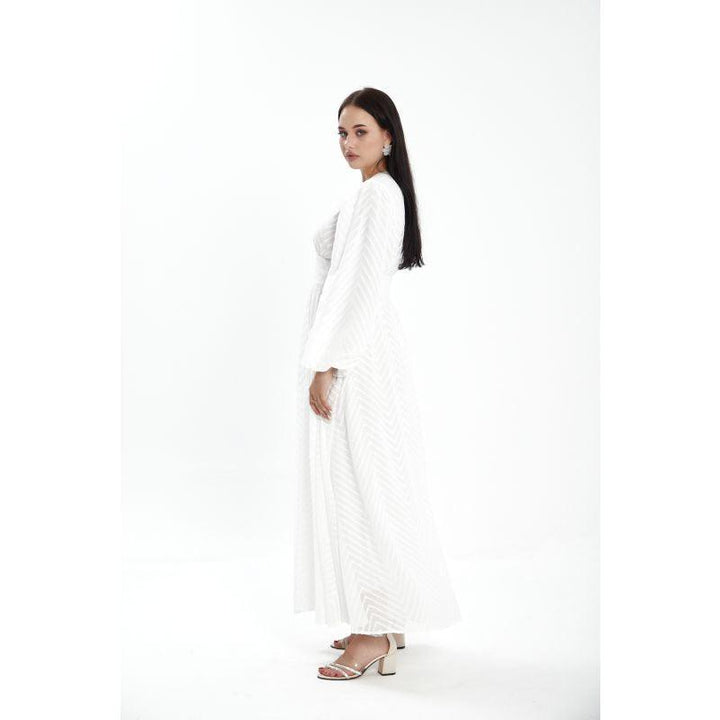 Londonella Women's Long Summer Dress With Long Sleeves - Lon100306 - Zrafh.com - Your Destination for Baby & Mother Needs in Saudi Arabia