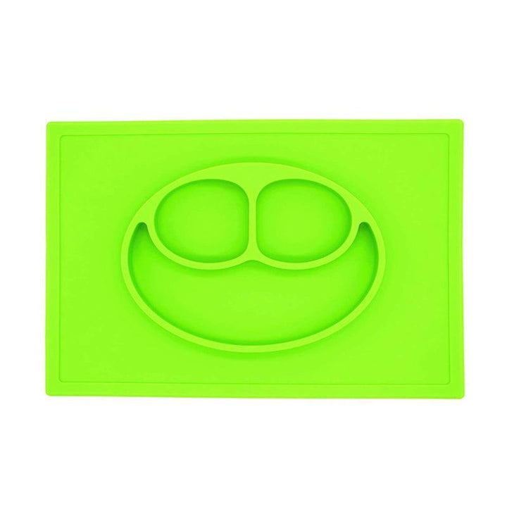 Eazy Kids Silicone Kids Plate - Square - Zrafh.com - Your Destination for Baby & Mother Needs in Saudi Arabia
