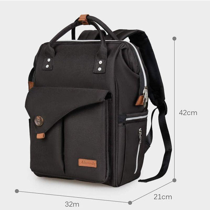 Alameda Diaper Backpack - Large - Zrafh.com - Your Destination for Baby & Mother Needs in Saudi Arabia