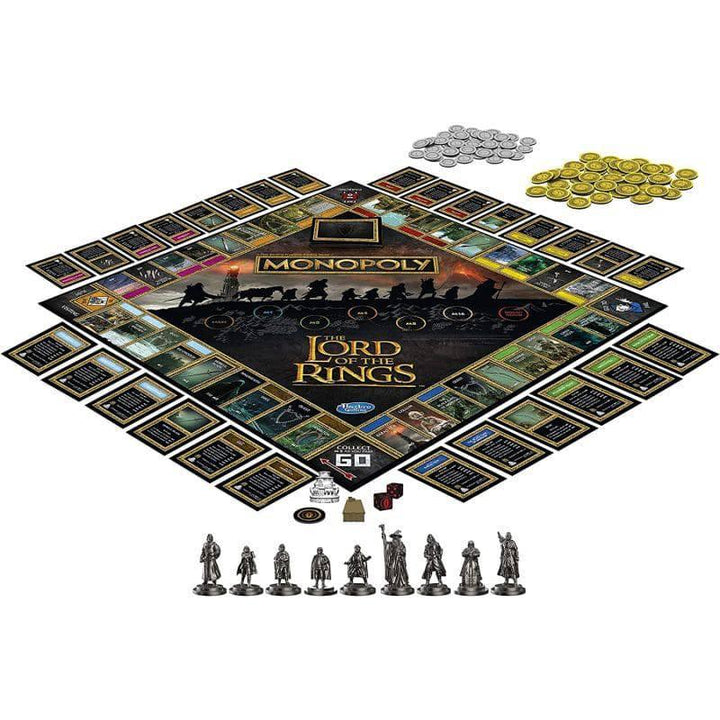 Monopoly: The Lord of the Rings Board Game For Kids Ages 8 and Up - ZRAFH