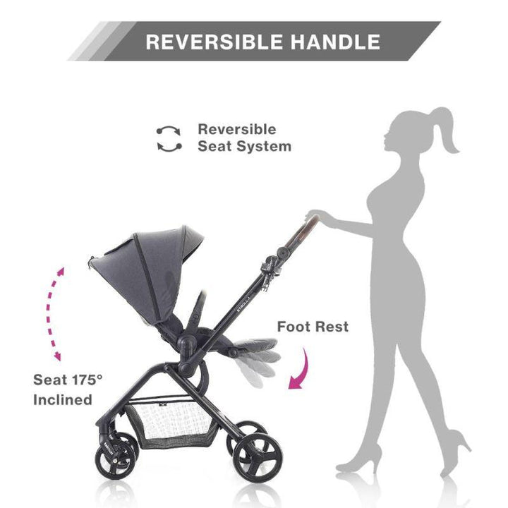 Teknum STROLL-1 Reversible Travel Stroller - ZRAFH