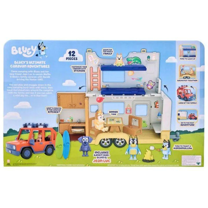 Bluey S5 4WD And Campervan Playset - Zrafh.com - Your Destination for Baby & Mother Needs in Saudi Arabia