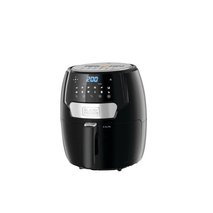 Black And Decker Digital Air Fryer - 4L - 1500 W - Black - Zrafh.com - Your Destination for Baby & Mother Needs in Saudi Arabia
