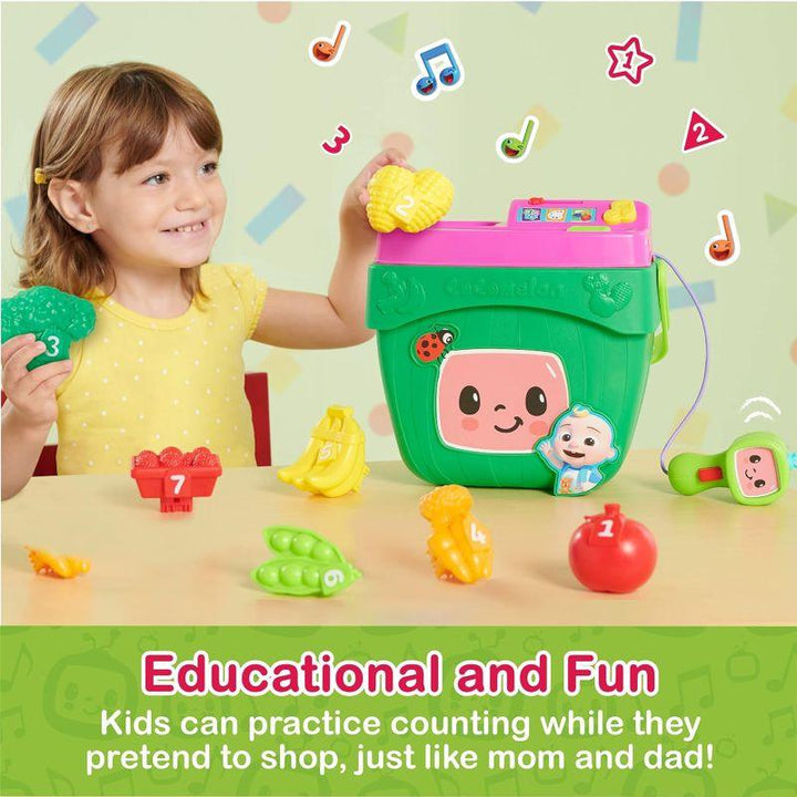 Justplay Cocomelon Veggie Fun Learning Basket - Zrafh.com - Your Destination for Baby & Mother Needs in Saudi Arabia