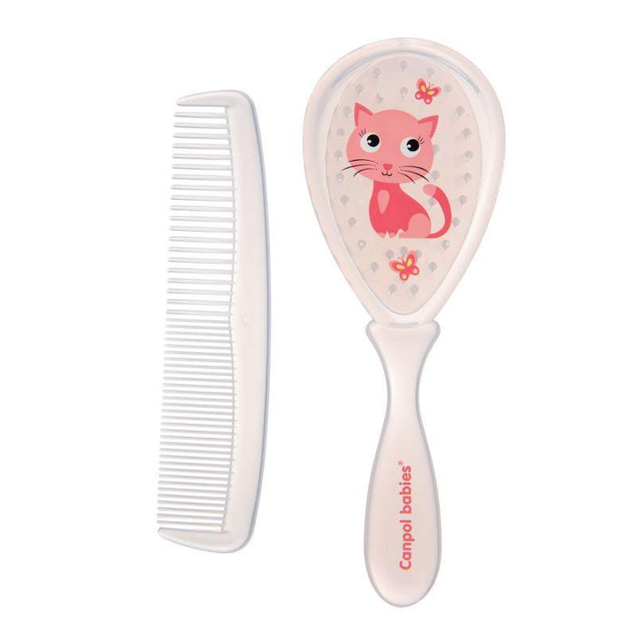 Canpol Babies Nylon Hair brush and comb set - 2 Pieces - ZRAFH