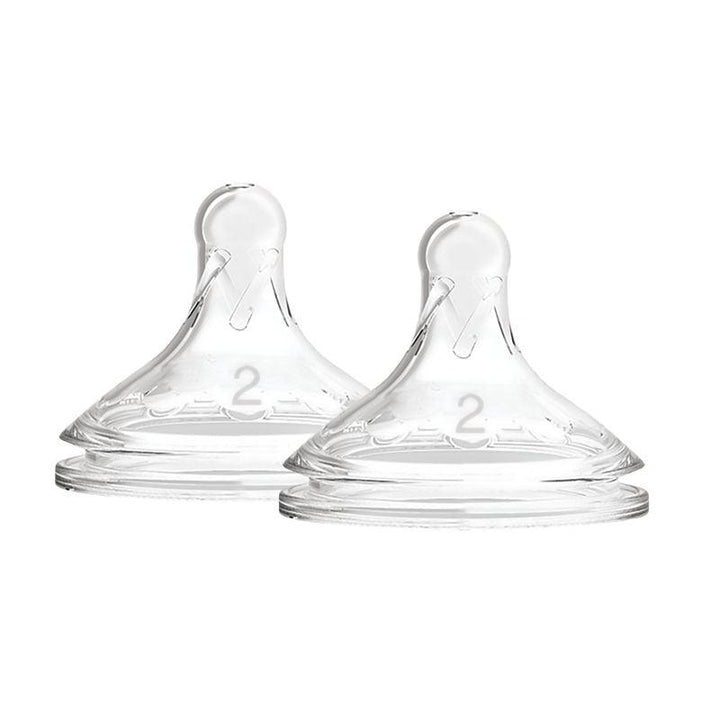 Lovi Wide NecK Silicone Teat - Mini - 2 Pieces - ZRAFH