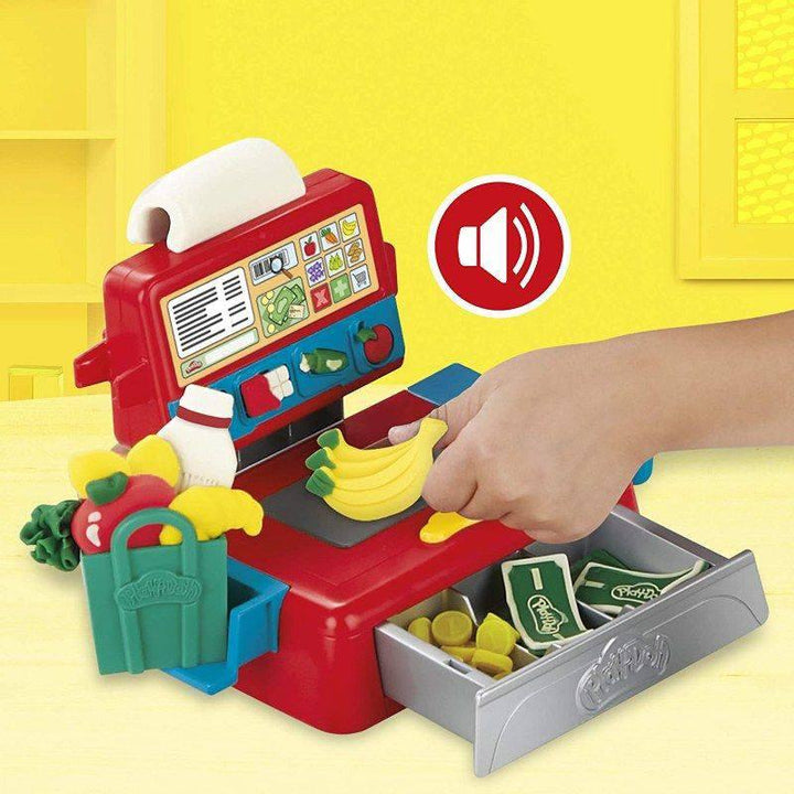 Cash Register Toy with 4 Non-Toxic Colors From Play-Doh Multicolor - 6.7x27.9x21.6 cm - E6890 - ZRAFH