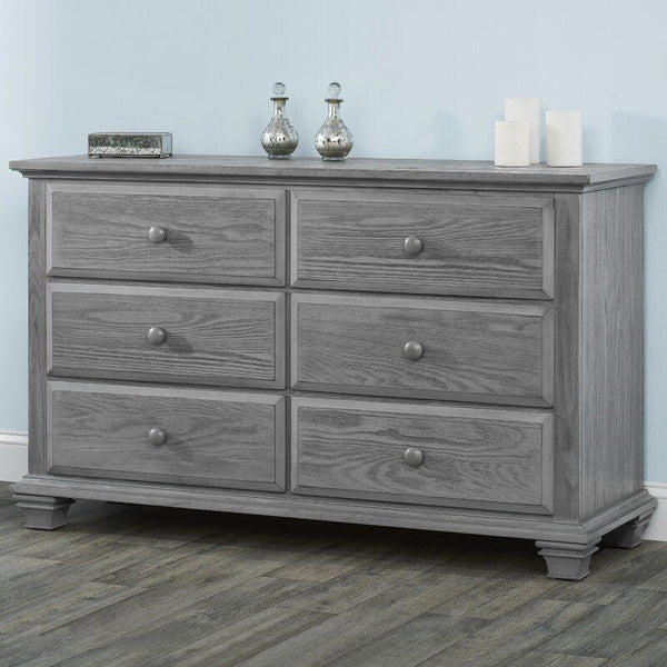 Kids Dresser: 140x48x85 Wood, Grey by Alhome - 110112852 - Zrafh.com - Your Destination for Baby & Mother Needs in Saudi Arabia