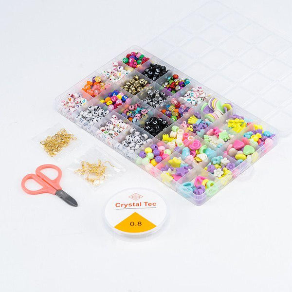 Family Center English Beads With 2 Thread Rolls And Scissors. 18-33-5470 - ZRAFH