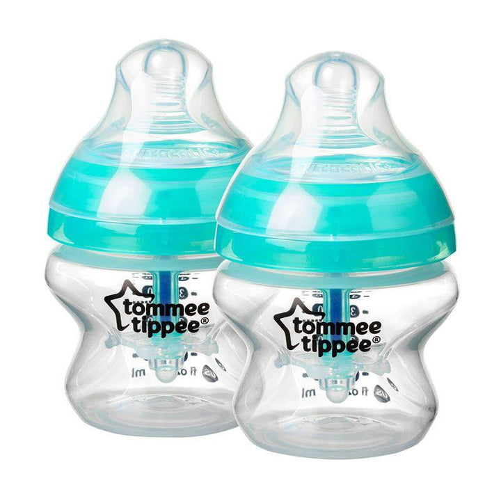 Tommee Tippee Advanced Comfort Feeding Bottle - 2 Pieces - 150 ml - Zrafh.com - Your Destination for Baby & Mother Needs in Saudi Arabia