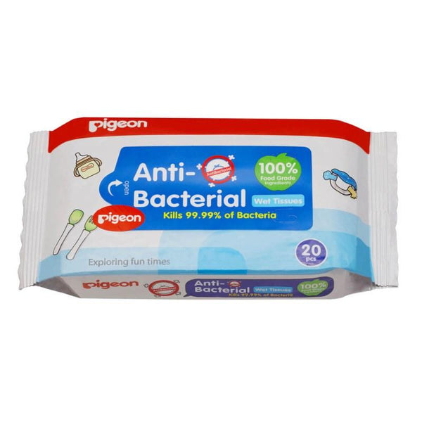 Pigeon Anti Bacterial Wipes - Zrafh.com - Your Destination for Baby & Mother Needs in Saudi Arabia