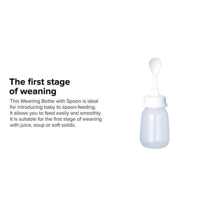 Pigeon Weaning Bottle With Spoon - 120 ml - 6+ M - Zrafh.com - Your Destination for Baby & Mother Needs in Saudi Arabia