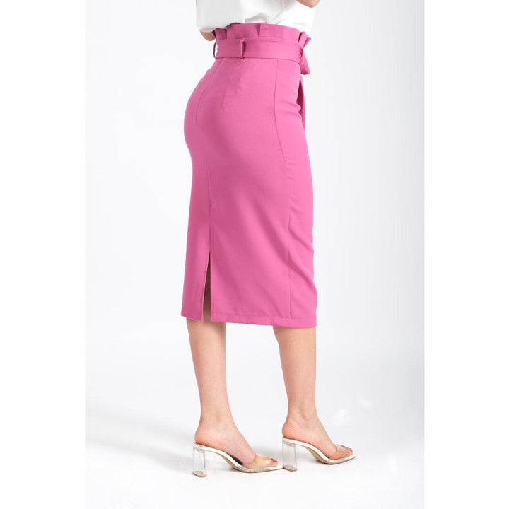 Londonella Skirt with Belt Detail - Pink - 100156 - Zrafh.com - Your Destination for Baby & Mother Needs in Saudi Arabia