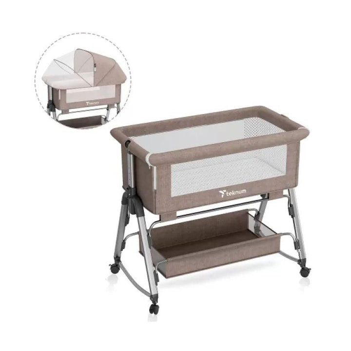 Teknum Bedside Crib SLEEPZEN - Zrafh.com - Your Destination for Baby & Mother Needs in Saudi Arabia