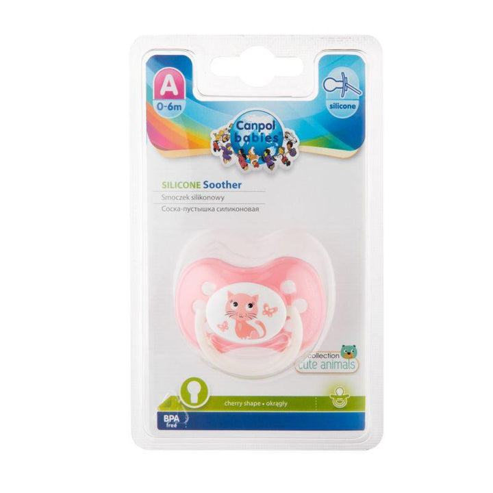 Canpol Babies Silicone Soother - Size 0-6 Months - ZRAFH