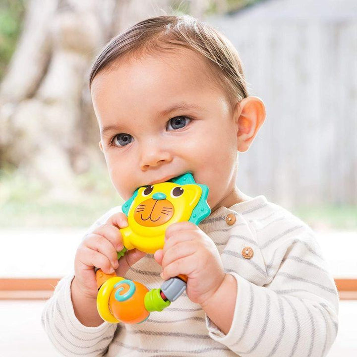 Infantino Bendy Lion Teether For Baby From 3+ Months - Zrafh.com - Your Destination for Baby & Mother Needs in Saudi Arabia