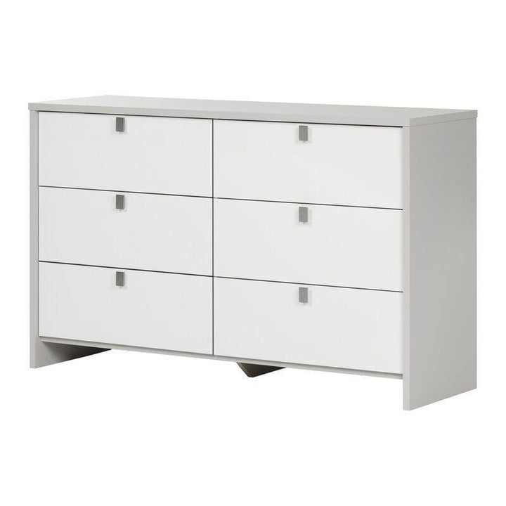 Kids Dresser: 129x46x78 Wood, Grey by Alhome - Zrafh.com - Your Destination for Baby & Mother Needs in Saudi Arabia