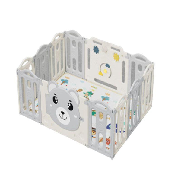 Baby Love Foldable Bear Children's Playroom - Blue - 28-UN37-12B - Zrafh.com - Your Destination for Baby & Mother Needs in Saudi Arabia