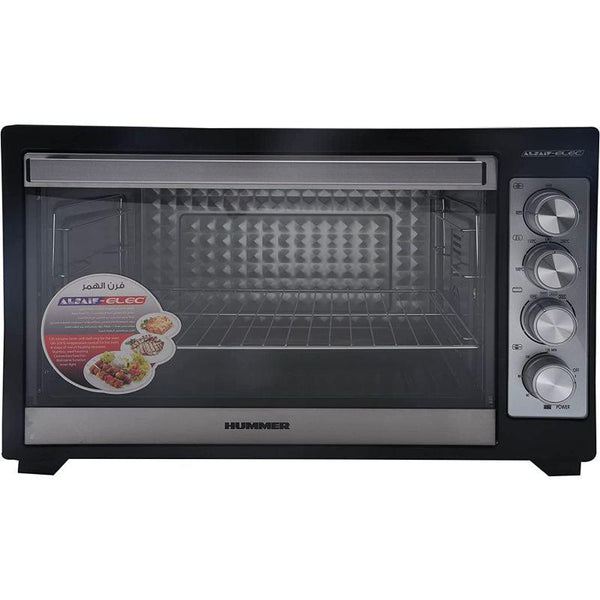 Al Saif Stainless Steel Grill Oven with Rotisserie and Convection - Black & Silver - Zrafh.com - Your Destination for Baby & Mother Needs in Saudi Arabia