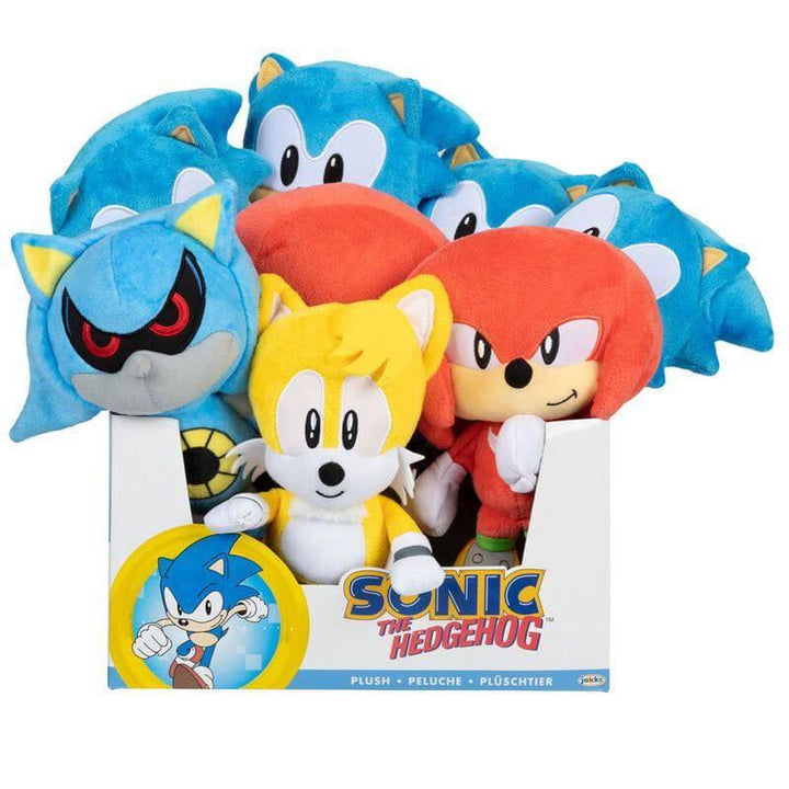 Jakks Plush Toy Evil Character Sonic Basic Wave - 22 Cm - Multicolor - ZRAFH